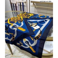 Hermes Shawl 140 Scarf in cashmere and silk 140x140cm Top Quality 105 2024