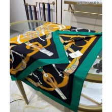 Hermes Shawl 140 Scarf in cashmere and silk 140x140cm Top Quality 106 2024