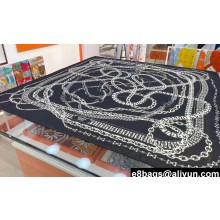 Hermes Shawl 140 Scarf in cashmere and silk 140x140cm Top Quality 95 2024