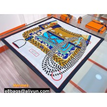 Hermes scarf 90x90cm in silk twill Top Quality 19 2024