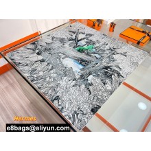 Hermes scarf 90x90cm in silk twill Top Quality 27 2024