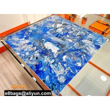 Hermes scarf 90x90cm in silk twill Top Quality 28 2024
