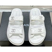Chanel  CC Logo Beach Mules Sandals 06 2024