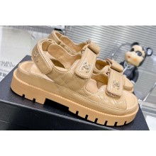 Chanel  CC Logo Platform Beach Sandals 08 2024