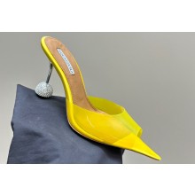 Aquazzura Heel 8.5cm PVC Yes Darling Mules 01 2024