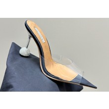 Aquazzura Heel 8.5cm PVC Yes Darling Mules 02 2024