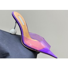 Aquazzura Heel 8.5cm PVC Yes Darling Mules 04 2024