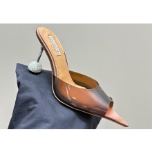 Aquazzura Heel 8.5cm PVC Yes Darling Mules 06 2024