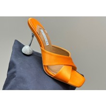 Aquazzura Heel 8.5cm Yes Darling Mules with crossover straps 03 2024