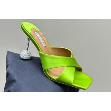 Aquazzura Heel 8.5cm Yes Darling Mules with crossover straps 08 2024