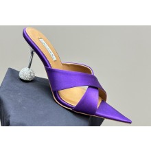 Aquazzura Heel 8.5cm Yes Darling Mules with crossover straps 13 2024