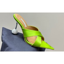 Aquazzura Heel 8.5cm Yes Darling Mules with crossover straps 16 2024