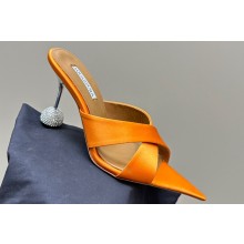 Aquazzura Heel 8.5cm Yes Darling Mules with crossover straps 17 2024
