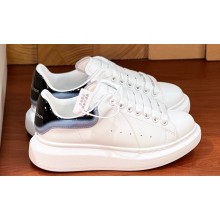 Alexander McQueen Oversized Women/Men Sneakers in Calf Leather 08 2024