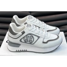 Givenchy Calfskin GIV 1 G4 Men's Sneakers White/Gray 2024