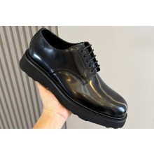 Loro Piana Men's Leather Derby Shoes Top Quality 01 2024