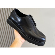 Loro Piana Men's Leather Derby Shoes Top Quality 02 2024