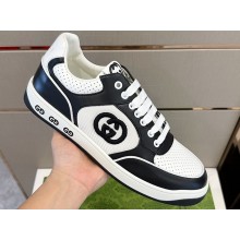 Gucci Leather Men's Basket Sneakers with Interlocking G 12 2024