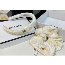 Chanel Headband and Hair accessory Set 03 2024