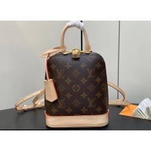 Louis Vuitton Monogram canvas Alma Backpack Bag M47132 2024