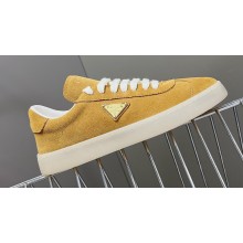 Prada Lane leather Women/Men Sneakers with enameled triangle 2EE394 05 2024