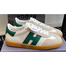 Hogan Cool Women/Men Sneakers in Suede White/Green 2024