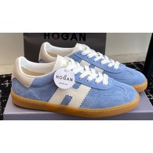 Hogan Cool Women/Men Sneakers in Suede Blue/White 2024