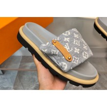 Louis Vuitton Pool Pillow Flat Comfort Women/Men Mules 07 2024