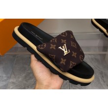 Louis Vuitton Pool Pillow Flat Comfort Women/Men Mules 01 2024