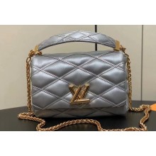 Louis Vuitton Lamb leather GO-14 MM Bag M25107 Silver 2024