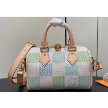 Louis Vuitton Damier Giant canvas Speedy Bandoulière 20 Bag N40515 Pistachio Green 2024