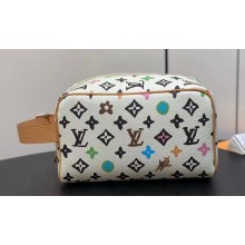 Louis Vuitton Monogram Craggy Canvas Locker Dopp Kit Bag M47069 Vanilla 2024
