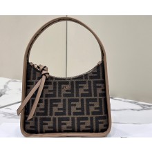 Fendi Mini Fendessence bag Brown FF fabric 2024