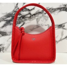 Fendi Mini Fendessence bag Red Selleria with 264 hand-sewn topstitches 2024