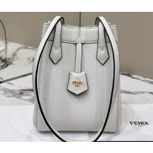 Fendi Origami Mini bag White leather that can be transformed 2024