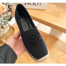 Loewe anagram Canvas Espadrilles Black 2024