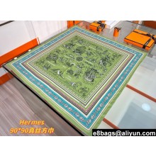 Hermes scarf 90x90cm in silk twill Top Quality 77 2024