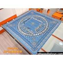 Hermes scarf 90x90cm in silk twill Top Quality 83 2024