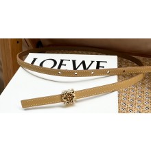 Loewe Width 1cm Reversible Anagram cube belt in smooth calfskin 01
