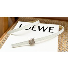 Loewe Width 1cm Reversible Anagram cube belt in smooth calfskin 07