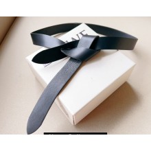 Isabel Marant Width 3cm Knotted belt Black