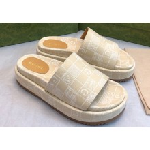 Gucci GG platform slide sandals 15 2024 