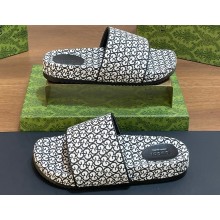 Gucci GG platform slide sandals 07 2024 