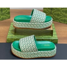 Gucci GG platform slide sandals 06 2024 