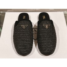 Prada Crochet mules 1S435N Black 2024