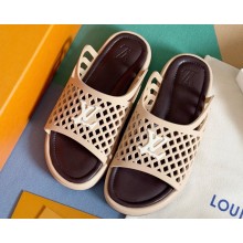 Louis Vuitton x Tyler Women/Men LV Waffle Mules Beige 2024