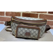 Gucci GG large belt bag 733240 Beige/Coffee 2024