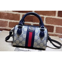 Gucci Web Ophidia super mini bag 781490 Beige/Blue 2024