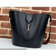 Gucci Medium bucket shoulder bag 782904 leather Black 2024