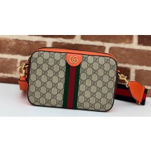 Gucci Web Ophidia GG crossbody bag 699439 Beige/Orange 2024